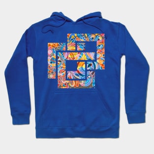 Abstract Psychedelic Hippie Art Hoodie